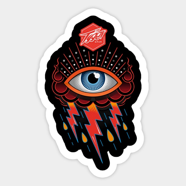 Tempest Black Edition Sticker by thetyger